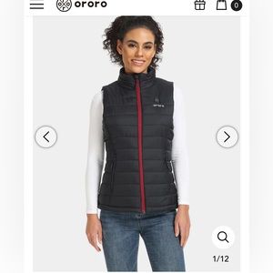 Womens Ororo puffer heated vest